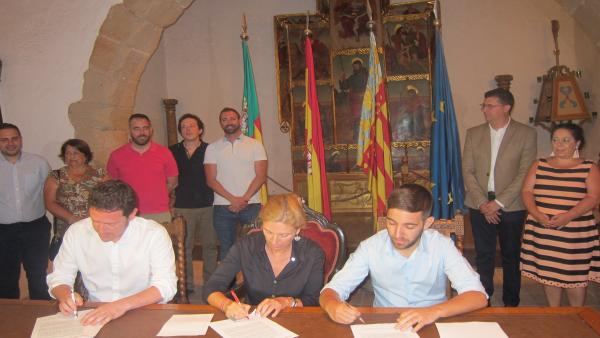 PSPV, Compromís i Podem-CseM-EU firmen l'Acord de Fadrell per a governar Castelló PSPV, Compromís i Podem-CseM-EU firmen l'Acord de Fadrell per a governar Castelló