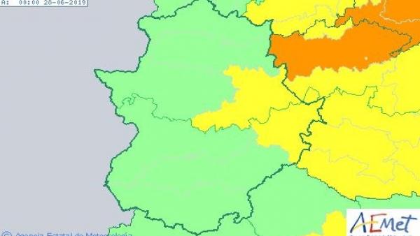 Alertas por calor en Extremadura para el 27 de junio Alertas por calor en Extremadura para el 27 de junio