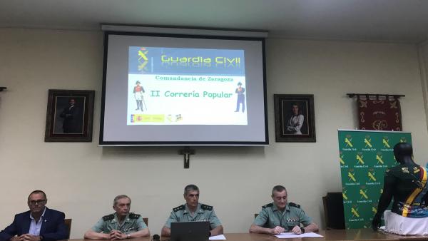 Presentacion de la II Correría de la Guardia Civil Zaragoza Presentacion de la II Correría de la Guardia Civil Zaragoza