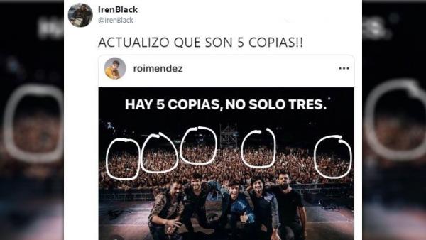 Tuit de un concierto de Roi Menéndez Tuit de un concierto de Roi Menéndez