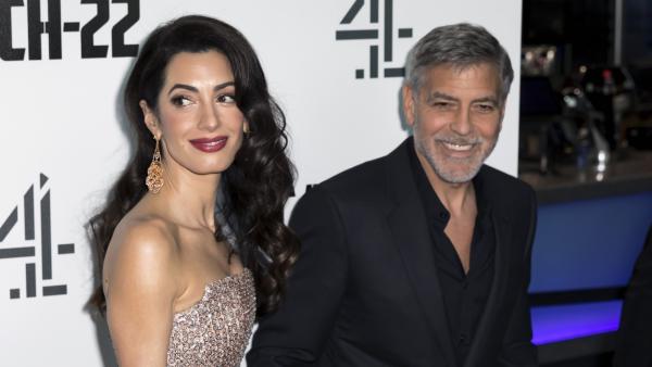George Clooney y Amal Alamuddin George Clooney y Amal Alamuddin