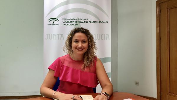La asesora del IAJ en Almería, Rosa Maldonado La asesora del IAJ en Almería, Rosa Maldonado