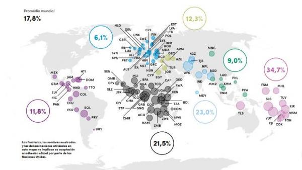 Proporción de mujeres y niñas de entre 15 y 49 años que han experimentado violencia en los últimos 12 meses, según la ONU Mujeres. Proporción de mujeres y niñas de entre 15 y 49 años que han experimentado violencia en los últimos 12 meses, según la ONU Mujeres.