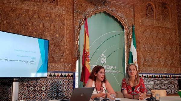 Presentación del 'Colegómetro' en la sede de la Junta Presentación del 'Colegómetro' en la sede de la Junta