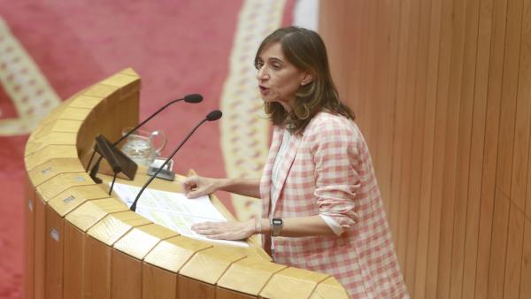 La conselleira de Educación, Carmen Pomar La conselleira de Educación, Carmen Pomar