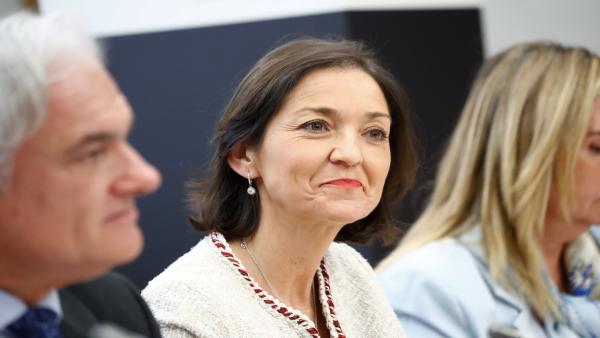 La ministra de Industria, Comercio y Turismo en funciones, Reyes Maroto, en una imagen de archivo. La ministra de Industria, Comercio y Turismo en funciones, Reyes Maroto, en una imagen de archivo.