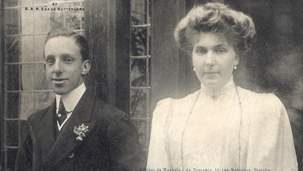 Alfonso XIII y Victoria Eugenia de Battenberg Alfonso XIII y Victoria Eugenia de Battenberg
