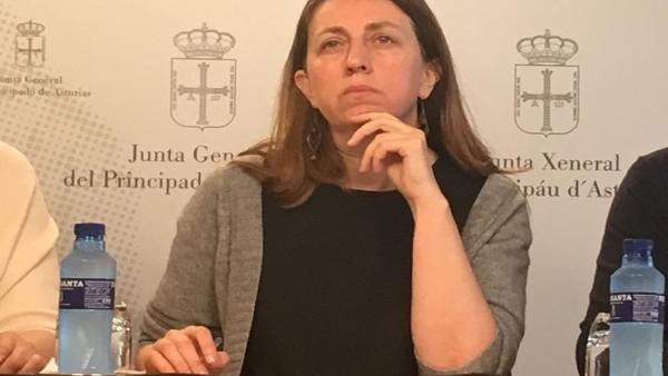 La portavoz de Podemos en la Junta General del Principado, Lorena Gil. La portavoz de Podemos en la Junta General del Principado, Lorena Gil.