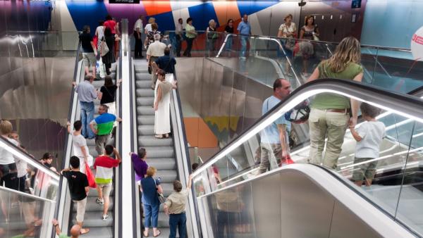Estación de La Sagrera del Metro de Barcelona. Estación de La Sagrera del Metro de Barcelona.