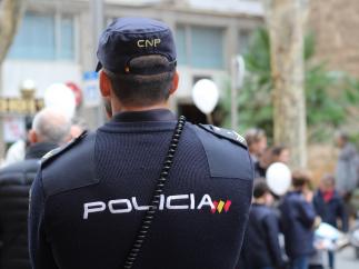 Imagen de recurso de un agente de Policía Nacional.