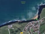 Playa La Tablía, en la localidad de Suances, Cantabría.