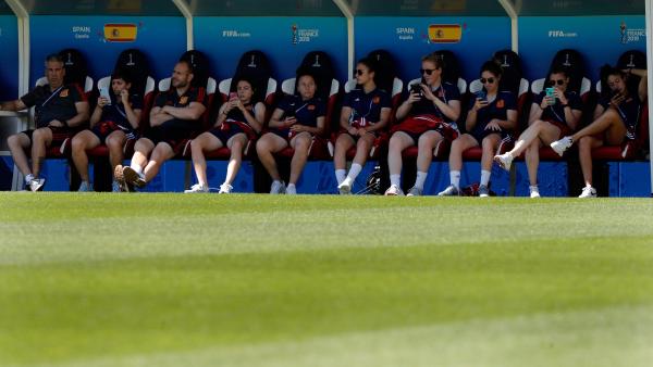 Las jugadoras de la selección española Las jugadoras de la selección española