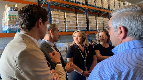 José Pacheco en el Banco de Alimentos José Pacheco en el Banco de Alimentos