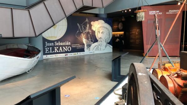 Itsasmuseum Bilbao presenta la exposición 'J. S. Elkano. Tras la Huella', en colaboración con el Aquarium de San Sebastián. Itsasmuseum Bilbao presenta la exposición 'J. S. Elkano. Tras la Huella', en colaboración con el Aquarium de San Sebastián.