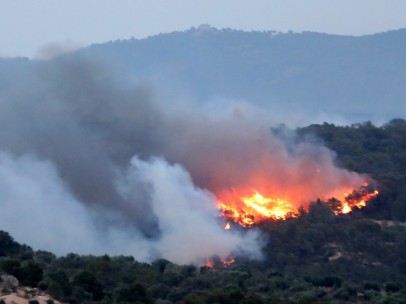 Incendio en Tarragona