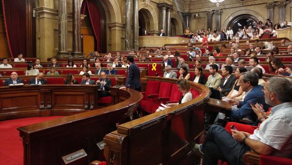 Ple del Parlament. Ple del Parlament.