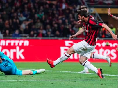 Fabio Borini, del Milan