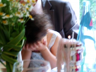 Niña llorando