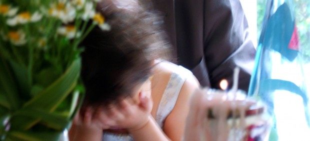 Niña llorando