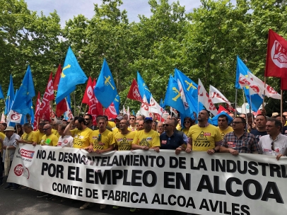 El comité de fábrica Alcoa de Avilés