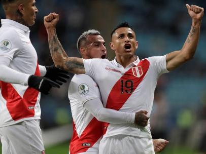 El jugador peruano Yoshimar Yotún