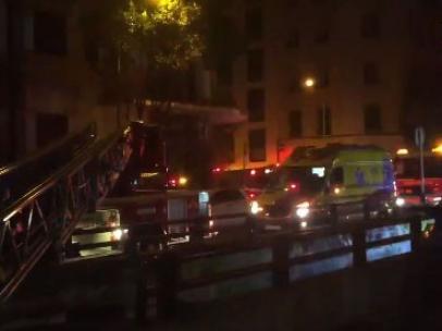 Incendio en Chamberí