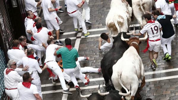 Primer encierro de Sanfermines