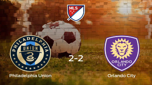 El Philadelphia Union y el Orlando City empatan a 2 en el Talen Energy Stadium El Philadelphia Union y el Orlando City empatan a 2 en el Talen Energy Stadium