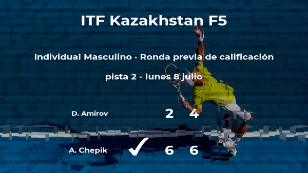 Alexander Chepik pasa de ronda del torneo de Almaty Alexander Chepik pasa de ronda del torneo de Almaty