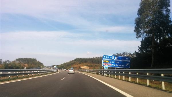 Carretera asturiana, tráfico, accidentes, Autovía del Cantábrico, A-8 Carretera asturiana, tráfico, accidentes, Autovía del Cantábrico, A-8