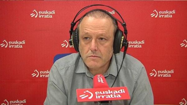 Roberto Uriarte, en una entrevista a Euskadi Irratia. Roberto Uriarte, en una entrevista a Euskadi Irratia.