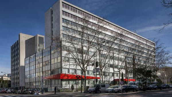Edificio 'El Cubo' de oficinas de Madrid Edificio 'El Cubo' de oficinas de Madrid