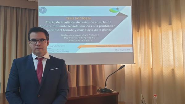 Pablo García Raya, investigador principal del artículo procedente de su tesis doctoral. Pablo García Raya, investigador principal del artículo procedente de su tesis doctoral.