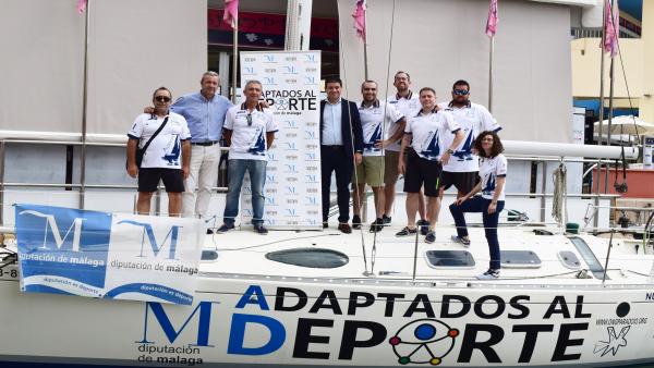 La Diputación de Málaga apoya a la primera tripulación con discapacidad que competirá en la Copa del Rey de Vela La Diputación de Málaga apoya a la primera tripulación con discapacidad que competirá en la Copa del Rey de Vela