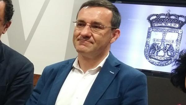 Javier Cuesta, concejal de Economía de Oviedo. Javier Cuesta, concejal de Economía de Oviedo.