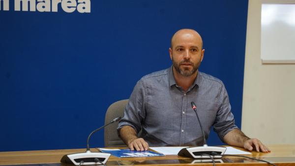 El portavoz de En Marea y portavoz parlamentario del Grupo Mixto en el Parlamento de Galicia, Luís Villares. El portavoz de En Marea y portavoz parlamentario del Grupo Mixto en el Parlamento de Galicia, Luís Villares.