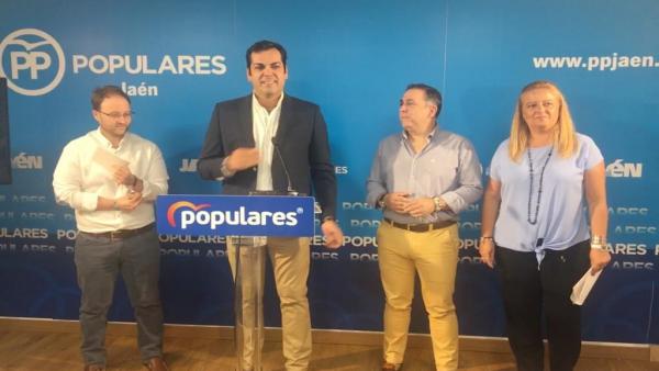 Rueda de prensa del PP sobre los presupuestos de la Junta Rueda de prensa del PP sobre los presupuestos de la Junta