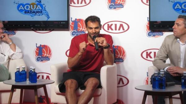 El jugador de la NBA José Manuel Calderón El jugador de la NBA José Manuel Calderón