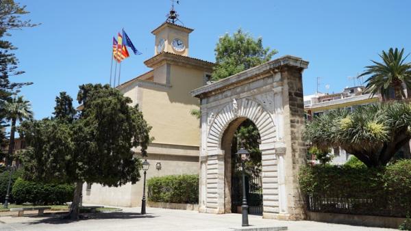El edificio del Consolat de Mar El edificio del Consolat de Mar