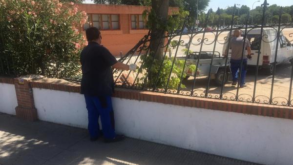 Actos vandálicos en el recinto ferial Actos vandálicos en el recinto ferial
