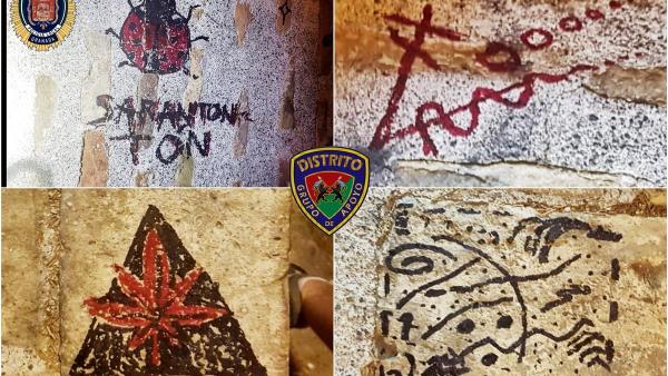 Pintadas en el Aljibe del Zenete, declarado BIC Pintadas en el Aljibe del Zenete, declarado BIC