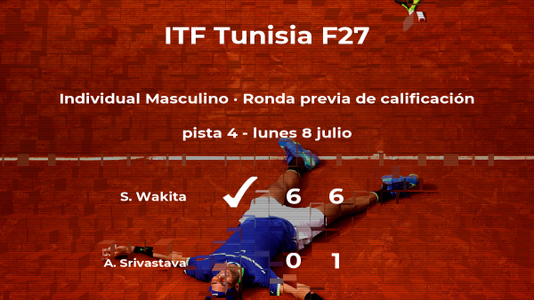 Shunsuke Wakita pasa de ronda del torneo de Tabarka Shunsuke Wakita pasa de ronda del torneo de Tabarka
