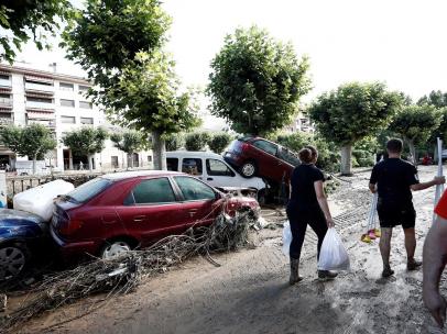 Inundaciones en Tafalla
