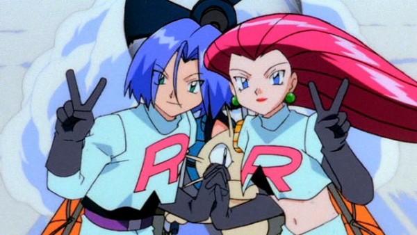 James y Jessie, miembros del Team Rocket en el anime de 'Pokémon' James y Jessie, miembros del Team Rocket en el anime de 'Pokémon'