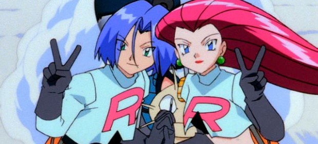 James y Jessie, miembros del Team Rocket en el anime de 'Pokémon'