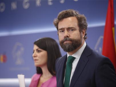 El portavoz del Grupo Parlamentario de VOX en el Congreso, Iván Espinosa de los Monteros.