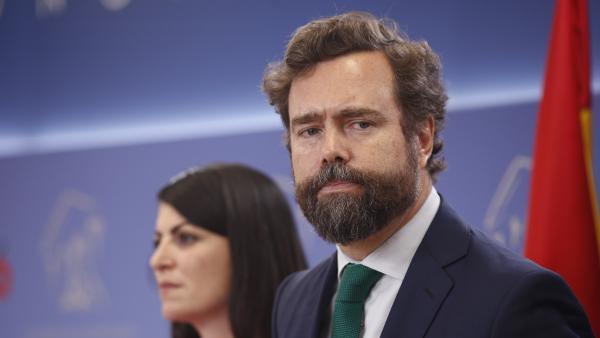 El portavoz del Grupo Parlamentario de VOX en el Congreso, Iván Espinosa de los Monteros. El portavoz del Grupo Parlamentario de VOX en el Congreso, Iván Espinosa de los Monteros.