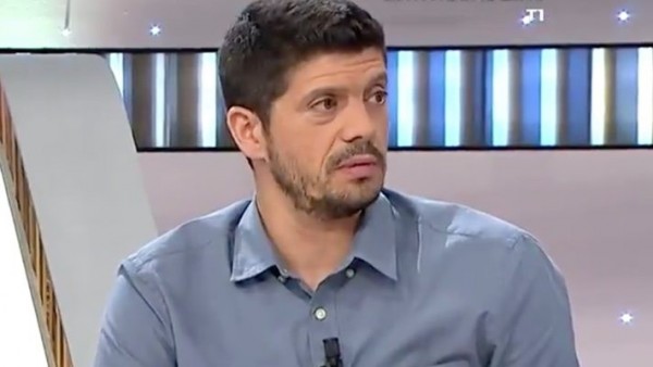 Manu Zapata, de Los Lobos de '¡Boom!', en 'Espejo público' Manu Zapata, de Los Lobos de '¡Boom!', en 'Espejo público'