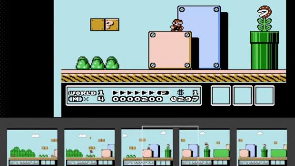 "Rebobinar" en un juego NES en Nintendo Switch Online "Rebobinar" en un juego NES en Nintendo Switch Online