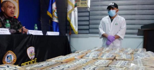 Interceptados numerosos paquetes de cocaína en Filipinas.